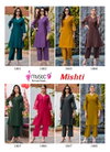 Mishti Vol 1 By Mystic 9 Gadhval Kurti With Bottom Exporters In India